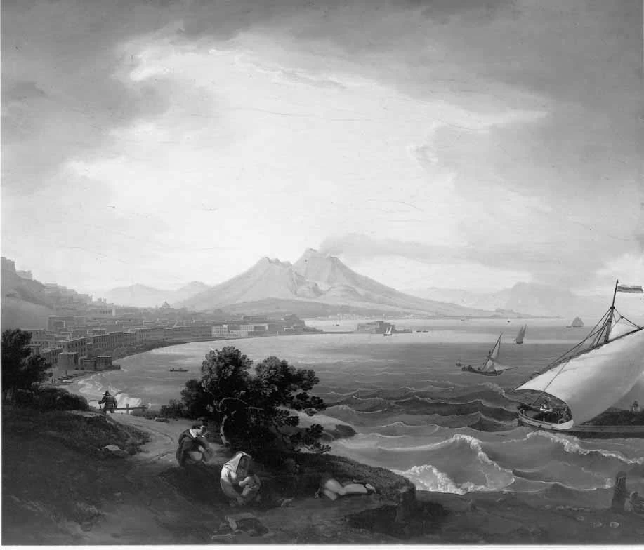 Luigi Basiletti-100-Veduta di Napoli